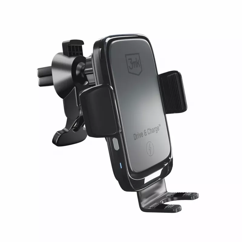 3mk Drive & Charge Auto telefona turētājs ar bezvadu lādētāju