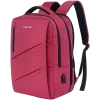 CANYON Mugursoma BPE-5 Urban USB 15.6 collu sarkana