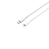 Canyon CLNM60SC10 USB-C uz Lightning kabelis 1m 60W MFi Silikona Balts