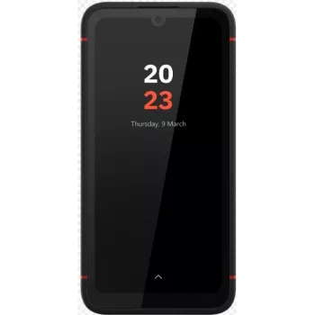 Volla Phone X23 ar Ubuntu Touch, āra viedtālrunis melns