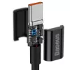 Baseus Superior USB-C to USB-C kabelis 1m Melns 100W Ātra uzlāde un datu sinhronizācija