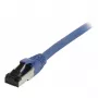 Synergy21 Patch Cable RJ45, CAT8.1 2000MHz, 0,15m, Zils, S-STP (S/FTP), TPE/LSZH (SuperFlex), AWG26