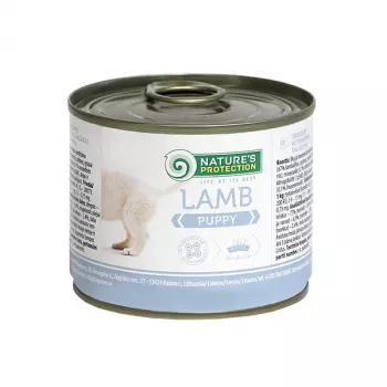 NATURE'S PROTECTION Puppy Lamb - Slapjā barība kucēniem - 200 g