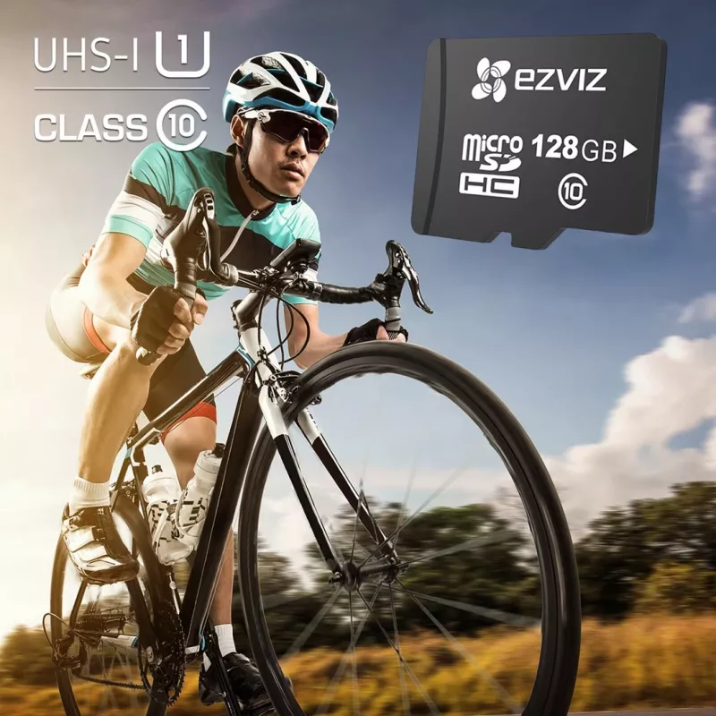 EZVIZ MicroSD 128 GB MicroSDXC UHS-I Class 10 atmiņas karte