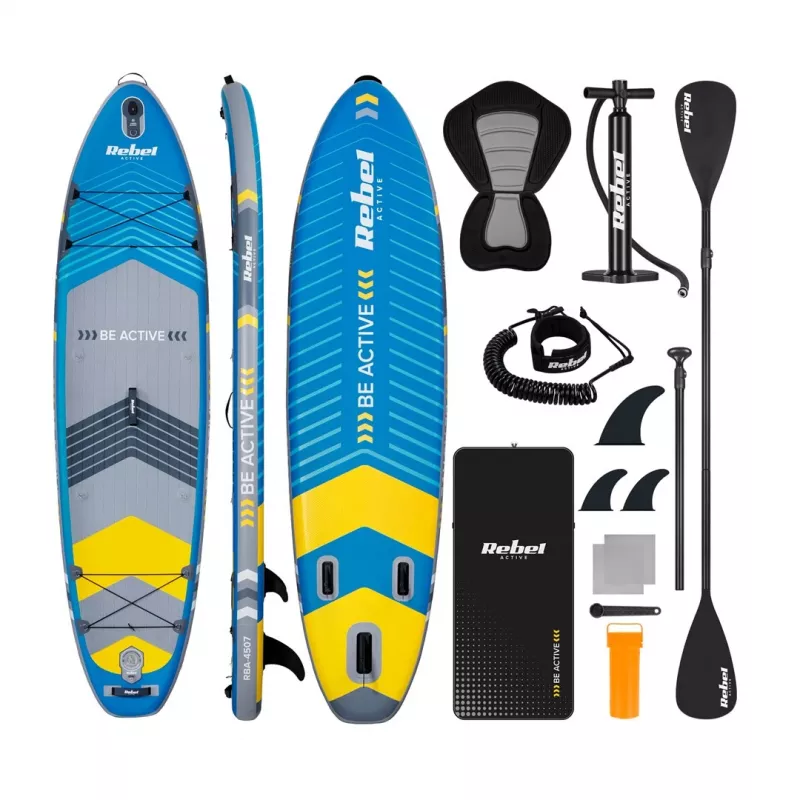 REBEL ACTIVE RBA-4507 Piepūšamais SUP dēlis - Zils