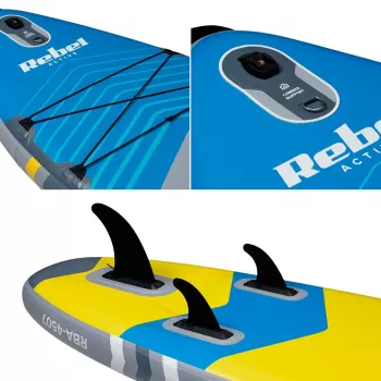 REBEL ACTIVE RBA-4507 Piepūšamais SUP dēlis - Zils