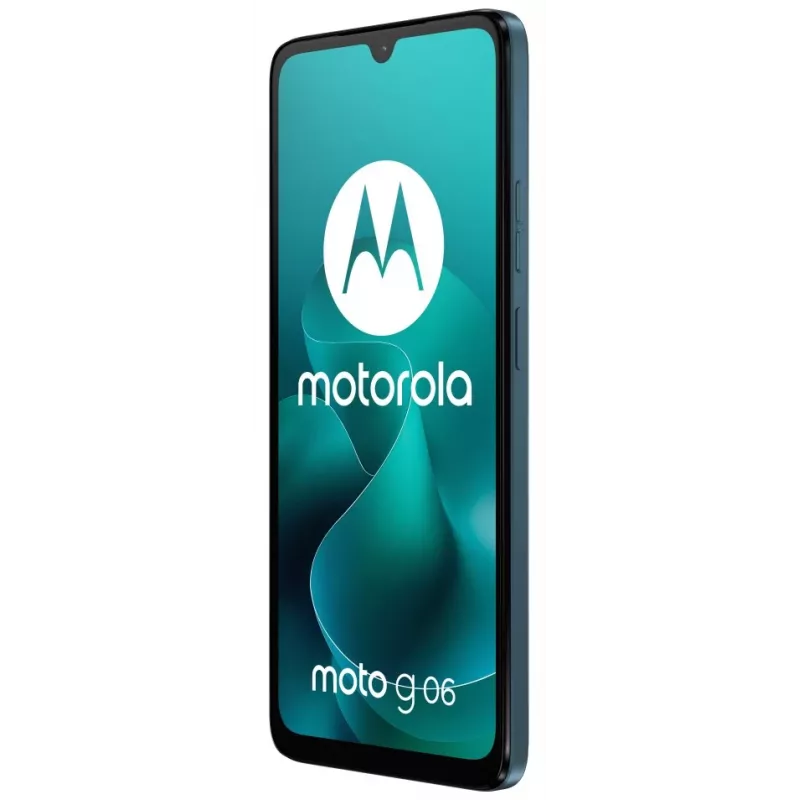 Motorola G06 Tapestry 4/64GB viedtālrunis, 6.88 inch displejs, 50MP kamera, Dual SIM, 4G LTE, Tapestry Blue
