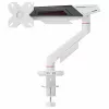Equip Galda stiprinājums 17-40 inch ekrāniem, 360° rotācija, 12 kg, Melns/Balts