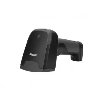 Equip 2D svītrkodu skeneris lāzera bezvadu/2.4GHz+BT+USB pelēks