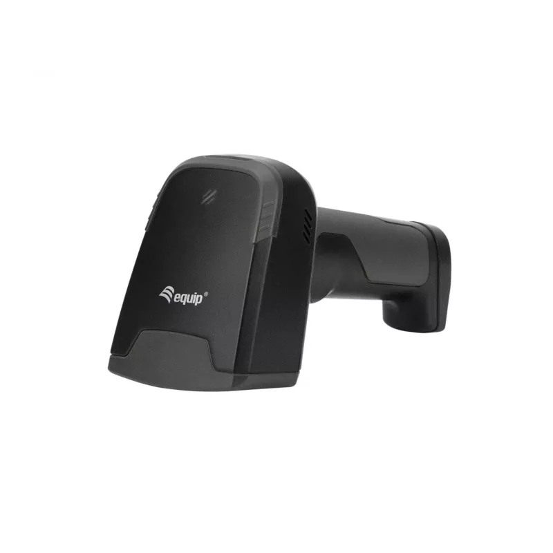 Equip 2D svītrkodu skeneris lāzera bezvadu/2.4GHz+BT+USB pelēks