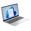 HP 15-fc0002nw klēpjdators - AMD Ryzen 7 5825U, 15,6 collu FHD, 16GB RAM, 512GB SSD, Windows 11 Home, Natural Silver, 2 gadu garantija