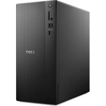 Dell Pro Tower Essential QVT1260 Intel Core i3-14100 8GB DDR4 512GB SSD Intel UHD 730 Wi-Fi Bluetooth Keyboard Mouse Windows 11 Pro 3YPS Black