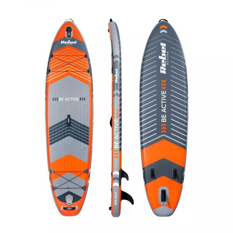 REBEL Active Inflatable SUP Board RBA-4507 - Orange 320 cm