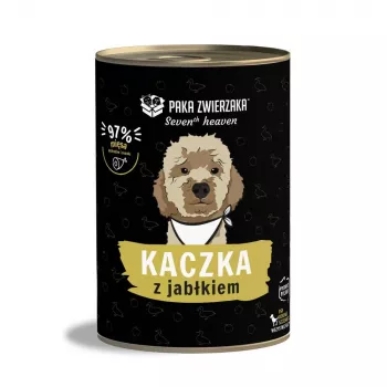 PAKA ZWIERZAKA Seventh Heaven Duck with Apple Wet Dog Food 400g