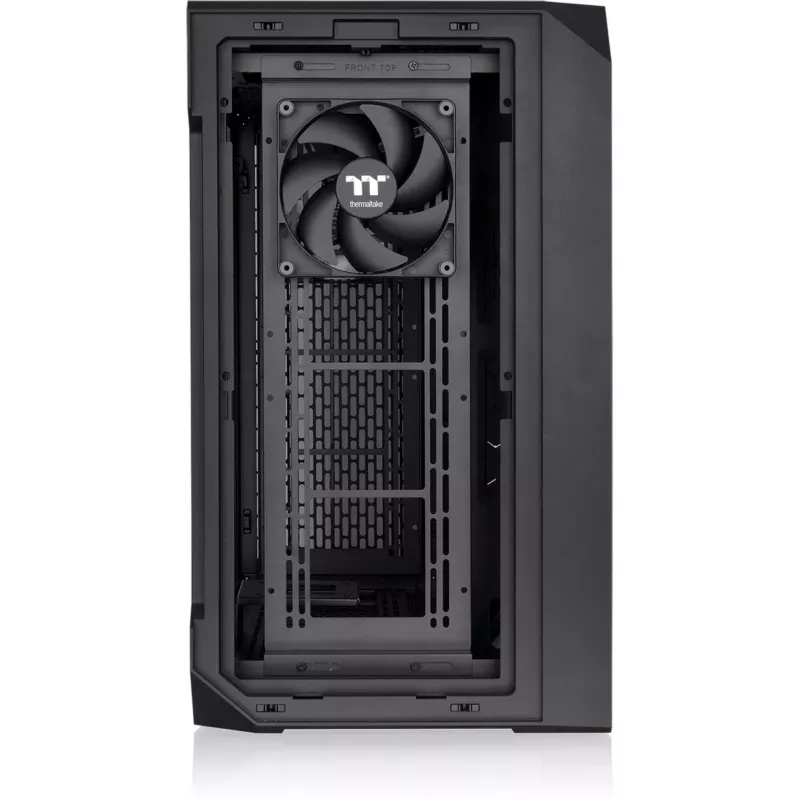 Thermaltake CTE C700 Air Mid Tower E-ATX korpuss ar rūdīta stikla sānu paneli melns