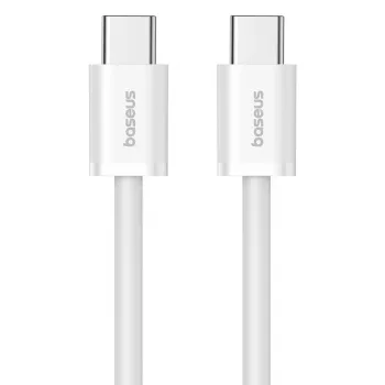 Baseus Superior USB C to USB C datu kabelis 1 m 30 W Balts