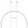 Baseus Superior USB C to USB C datu kabelis 1 m 30 W Balts