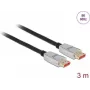 Delock DisplayPort kabelis 8K 60Hz 3m DisplayPort 1.4 vīrietis pret vīrieti melns (87042)