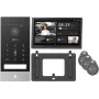 EZVIZ HP7 Pro 4K IP Video Intercom komplekts ar 7 collu skārienekrāna monitoru, Wi-Fi 6, plaukstu skeneri, sejas atpazīšanu, RFID, IP65 durvju staciju
