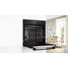 BOSCH HBG571EB4 Iebūvējamā cepeškrāsns, melna, 71 L, pirolītiskā pašattīrīšanās, 7 sildīšanas metodes