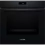 BOSCH HBG571EB4 Iebūvējamā cepeškrāsns, melna, 71 L, pirolītiskā pašattīrīšanās, 7 sildīšanas metodes