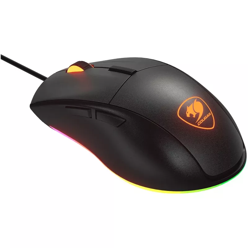 COUGAR MINOS EX RGB vadu spēļu pele, melna