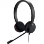 Jabra Evolve 20 MS Stereo USB-C On-Ear Headset ar trokšņu slāpējošu mikrofonu, melns