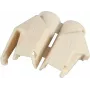 Hirose TM21 Slodzes atslogošanas zābaks sarkans RJ45 spraudnim - Kabeļa liekšanas aizsardzība