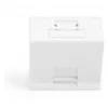DIGITUS Keystone moduļa turētājs, 1 ports, 45x45 mm, tīri balts (RAL 9010) DN-93802-5-SH