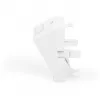 DIGITUS Keystone moduļa turētājs, 1 ports, 45x45 mm, tīri balts (RAL 9010) DN-93802-5-SH