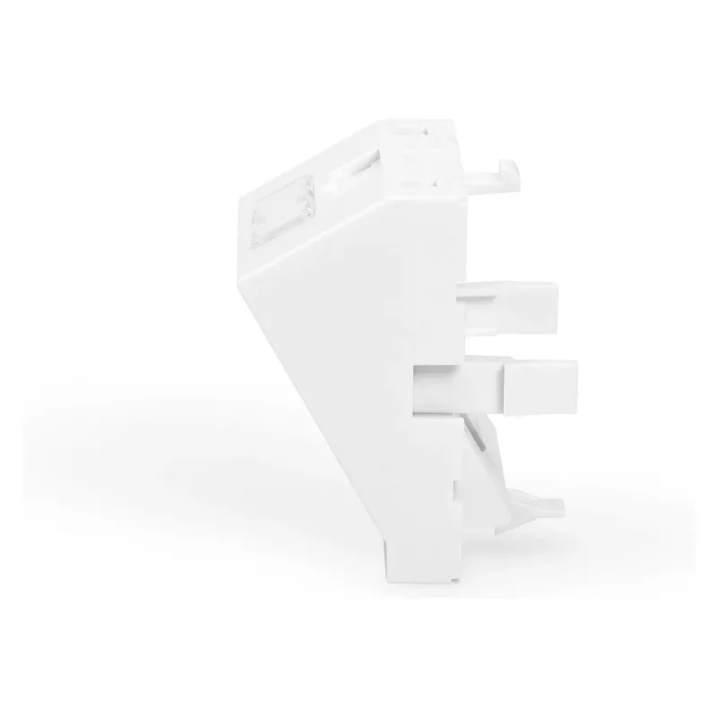 DIGITUS Keystone moduļa turētājs, 1 ports, 45x45 mm, tīri balts (RAL 9010) DN-93802-5-SH