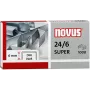 NOVUS 040-0026 Skavas 24/6 DIN Super, 1000 gab., cinkots tērauds