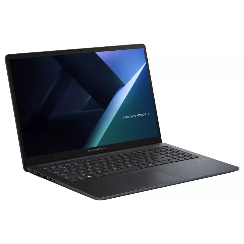ASUS ExpertBook B1 B1503CVA-S79180 15,6 collu Full HD IPS klēpjdators, Intel Core 7 150U, 16GB DDR5, 256GB SSD, FreeDOS, vācu tastatūra, Star Black