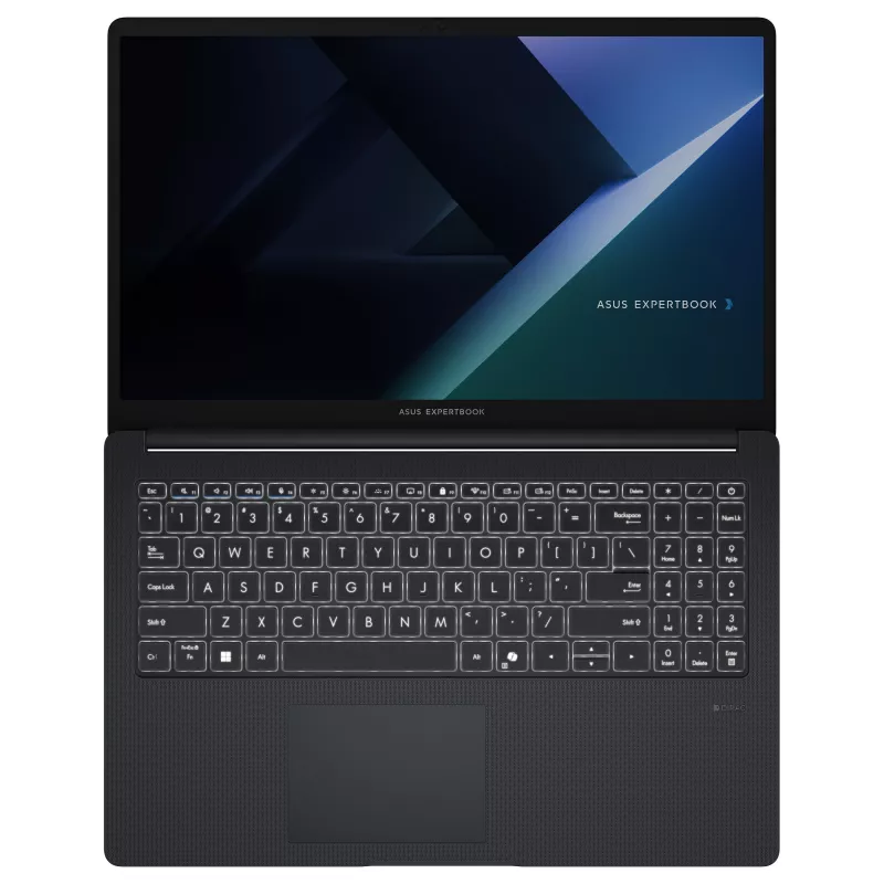 ASUS ExpertBook B1 B1503CVA-S79180 15,6 collu Full HD IPS klēpjdators, Intel Core 7 150U, 16GB DDR5, 256GB SSD, FreeDOS, vācu tastatūra, Star Black