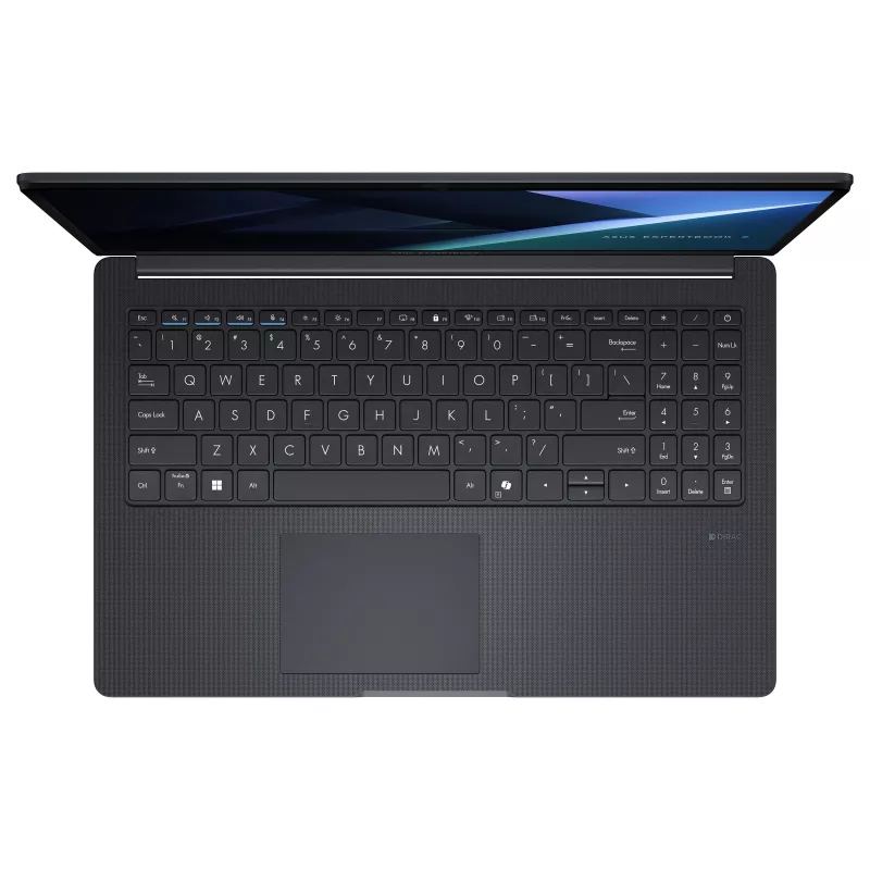 ASUS ExpertBook B1 B1503CVA-S79180 15,6 collu Full HD IPS klēpjdators, Intel Core 7 150U, 16GB DDR5, 256GB SSD, FreeDOS, vācu tastatūra, Star Black