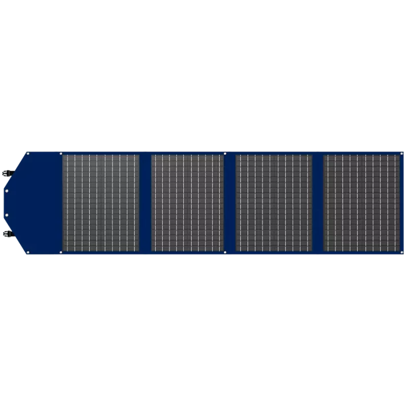 CANYON SP-200 Salokāms 200W Saules Panelis ar 2x USB-A un USB-C PD 45W, Melns