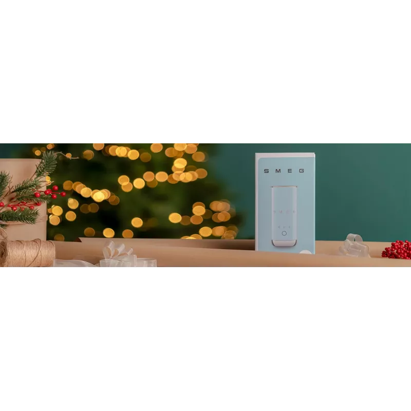 Smeg MFF02PBEU Piena putotājs, 3 funkcijas, nepiedegošs, 500 W, pasteļzils