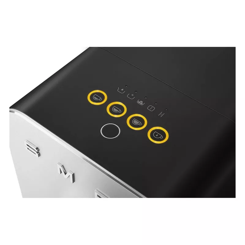 SMEG BCC11BLMEU Kafijas automāts ar dzirnaviņām un tvaika funkciju, matēti melns