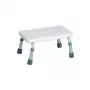 ANTAR Bath Step AT51128 - Neslīdošs dušas pakāpiens, 100 mm augstums, balts/pelēks