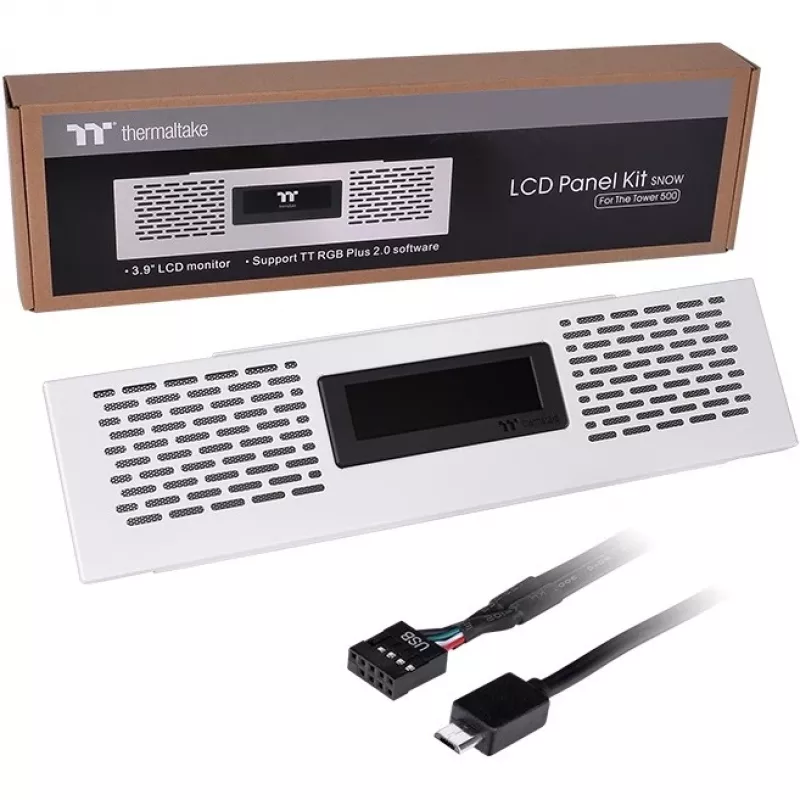 Thermaltake LCD Panel Kit Snow White for The Tower 500