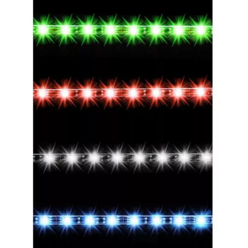Thermaltake Lumi Color 256C RGB LED sloksne 3 komplektā - Melna - 30cm