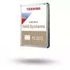 Toshiba N300 8TB NAS cietais disks 7200RPM 256MB kešatmiņa SATA III 3,5 collu Retail