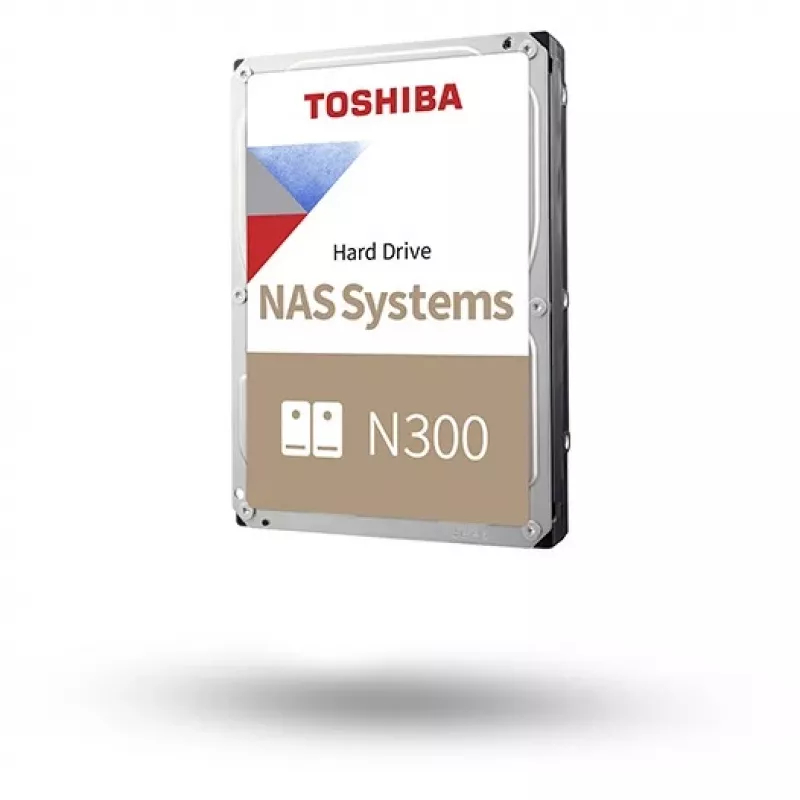 Toshiba N300 8TB NAS cietais disks 7200RPM 256MB kešatmiņa SATA III 3,5 collu Retail