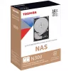 Toshiba N300 8TB NAS cietais disks 7200RPM 256MB kešatmiņa SATA III 3,5 collu Retail