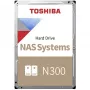 Toshiba N300 8TB NAS cietais disks 7200RPM 256MB kešatmiņa SATA III 3,5 collu Retail