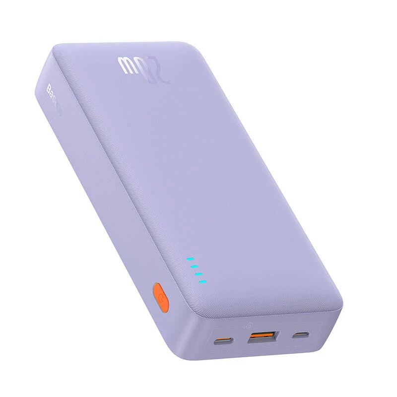 Baseus Airpow - 20 000 mAh 20W Power Bank (Violeta)