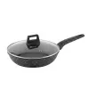 Extralink Home SF-1129-28CM Granīta nepiedegoša panna 28 cm 3.1 L Melna
