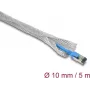 Delock Pītā Uzmava EMC Ekranēšanai Pašaizveroša 5 m x 10 mm (20992)