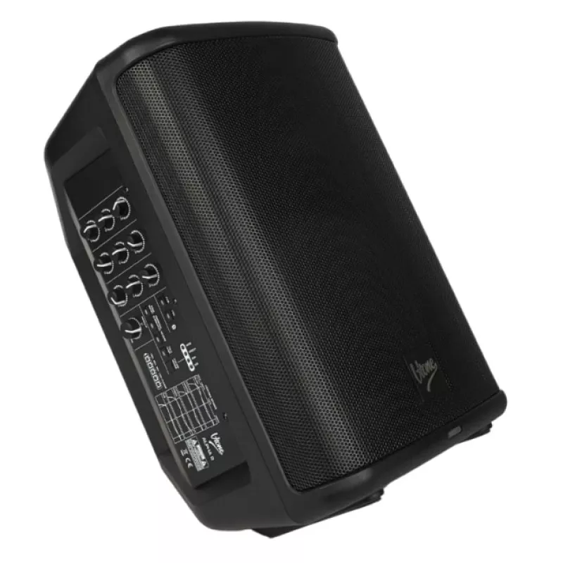 V-TONE ALPHA 8 Active Battery Column PA System ar iebūvētu mikseri, 300W RMS, 8 inch zemfrekvenču skaļrunis, Bluetooth, USB/SD, reverb