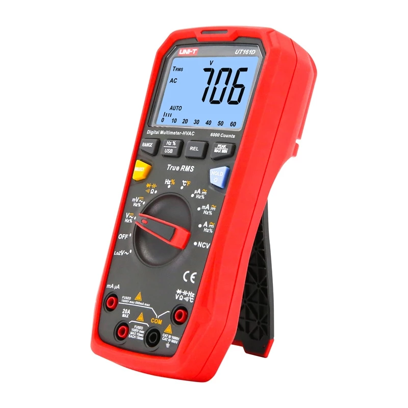 Uni-T UT161D True RMS digitālais multimetrs, 60000 skaitījumu